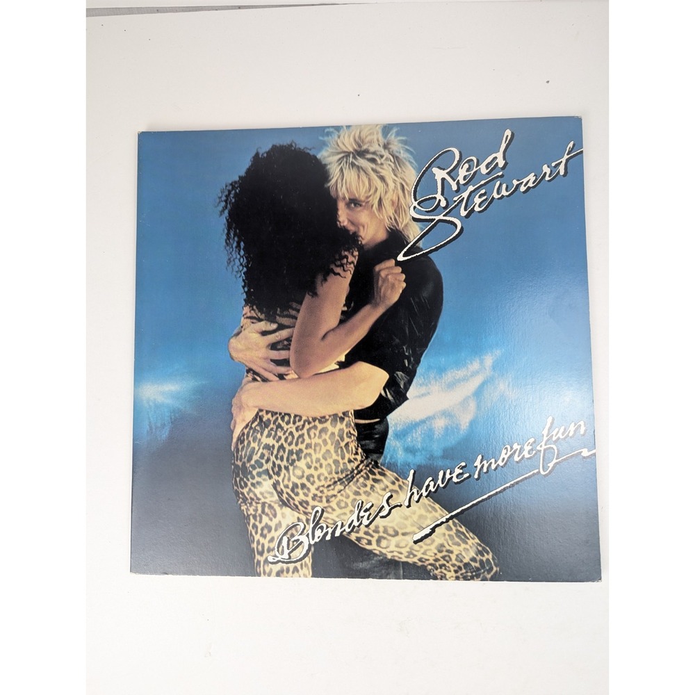 Rod Stewart Blondes Have More Fun LP BSK-3261 Vinyl Record Gatefold